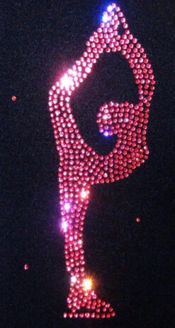 Black Ice Skating Jacket With Pink Crystals "Bielmann" Rhinestone Applique 6 Black Ice Skating Jacket With Pink Crystals "Bielmann" Rhinestone Applique -Figure Skating Equipment Shop pinkbiellmann 09009.1667938557