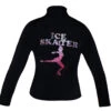 Closeout Poly/Spandex Ice Skating Jacket With Pink Ombre "Ice Skater" Metallic Studs Design -Figure Skating Equipment Shop pinkombrejacket 31014.1571956628