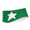 IceDress - Two-Color Thermal Figure Skating Wide Headband "Starlet" (White And Green) -Figure Skating Equipment Shop povyazka zvezdochka so strazami belo zelenaya 19870 19512 83790.1582437893