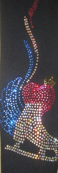 Ice Skating Pants With " Skate With Wings" Applique HP232 6 Ice Skating Pants With " Skate With Wings" Applique HP232 -Figure Skating Equipment Shop skatewingsheartpants 34201.1667939683