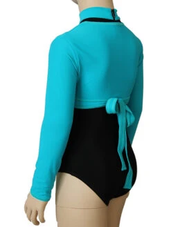 IceDress - Thermal Bolero (Turquoise) -Figure Skating Equipment Shop termobolero biryuzovoe zadnij vid 04529 44429.1582456606