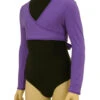 IceDress - Thermal Bolero (Purple) -Figure Skating Equipment Shop termobolero fioletovoe bokovoj perednij vid 37725 67685.1582477054