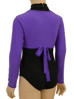 IceDress - Thermal Bolero (Purple) -Figure Skating Equipment Shop termobolero fioletovoe zadnij vid 2 79758 72105.1582477055