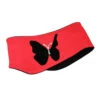 IceDress - Two-Color Thermal Figure Skating Wide Headband "Butterfly" (Hot Coral And Black) -Figure Skating Equipment Shop termopovyazka babochka yarko korallovyj chernyj 36411 20202 36809.1638312823