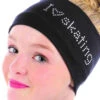 Elite Xpression - I LOVE SKATING Headband - Black