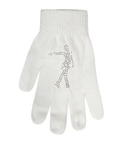 Magic Gloves With Rhinestones -Figure Skating Equipment Shop white 16658.1635918192